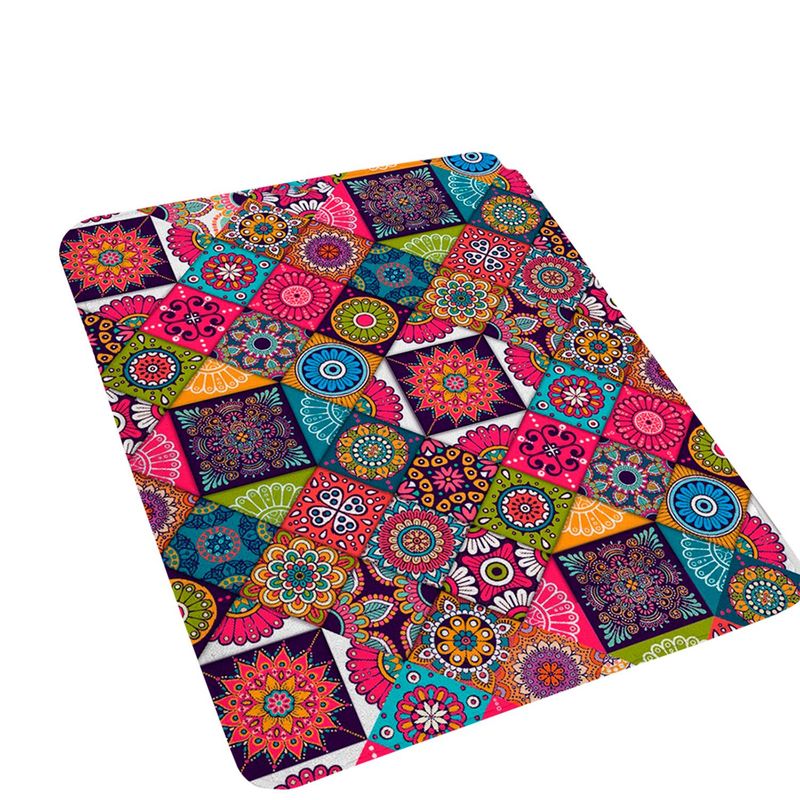 MY HOME STORE - Tapete My Home Store Antideslizante Franel 60 x 90 cm Rectangular Mandalas