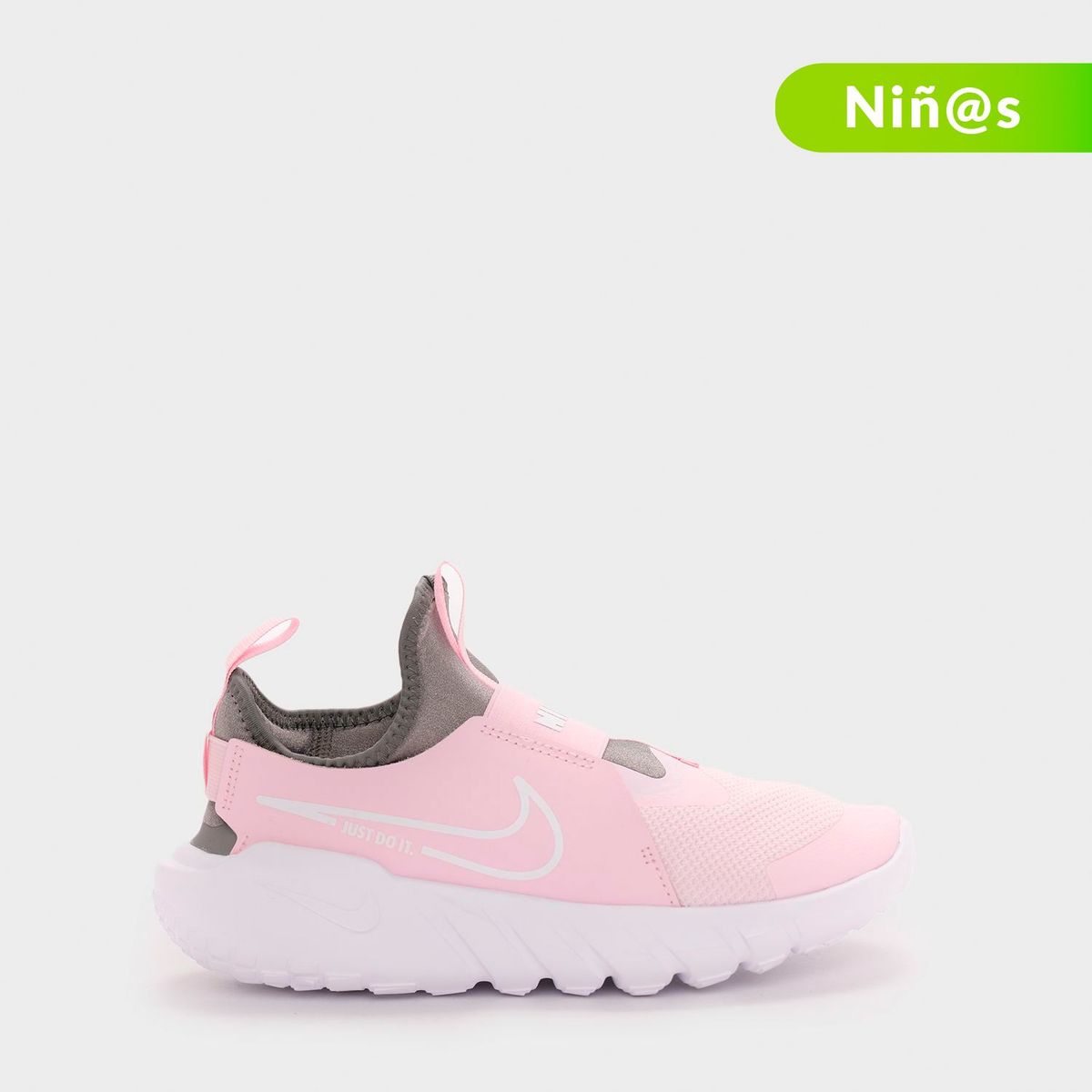 NIKE - Tenis Nike Court Borough Low 2 para Niña Velcro