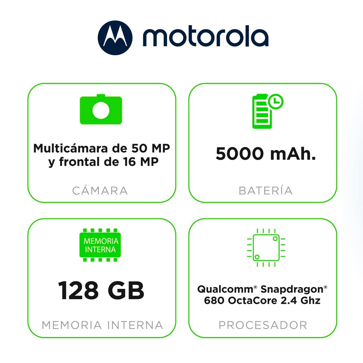 MOTOROLA - Celular Motorola Moto G42 128GB