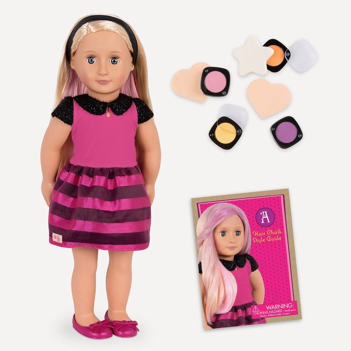 OUR GENERATION - Muñeca Accesorios Decorar Pelo