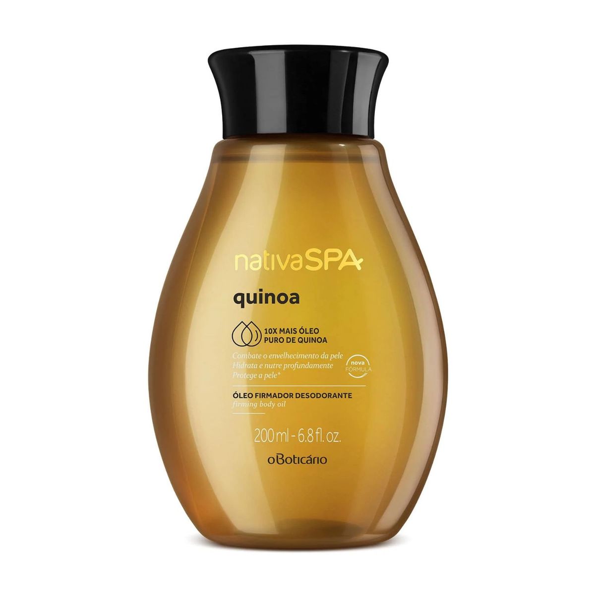 NATIVA SPA - Hidratante corporal OLEO CORPORAL QUINOA Nativa Spa O Boticario Para Todo tipo de piel 200 ml 