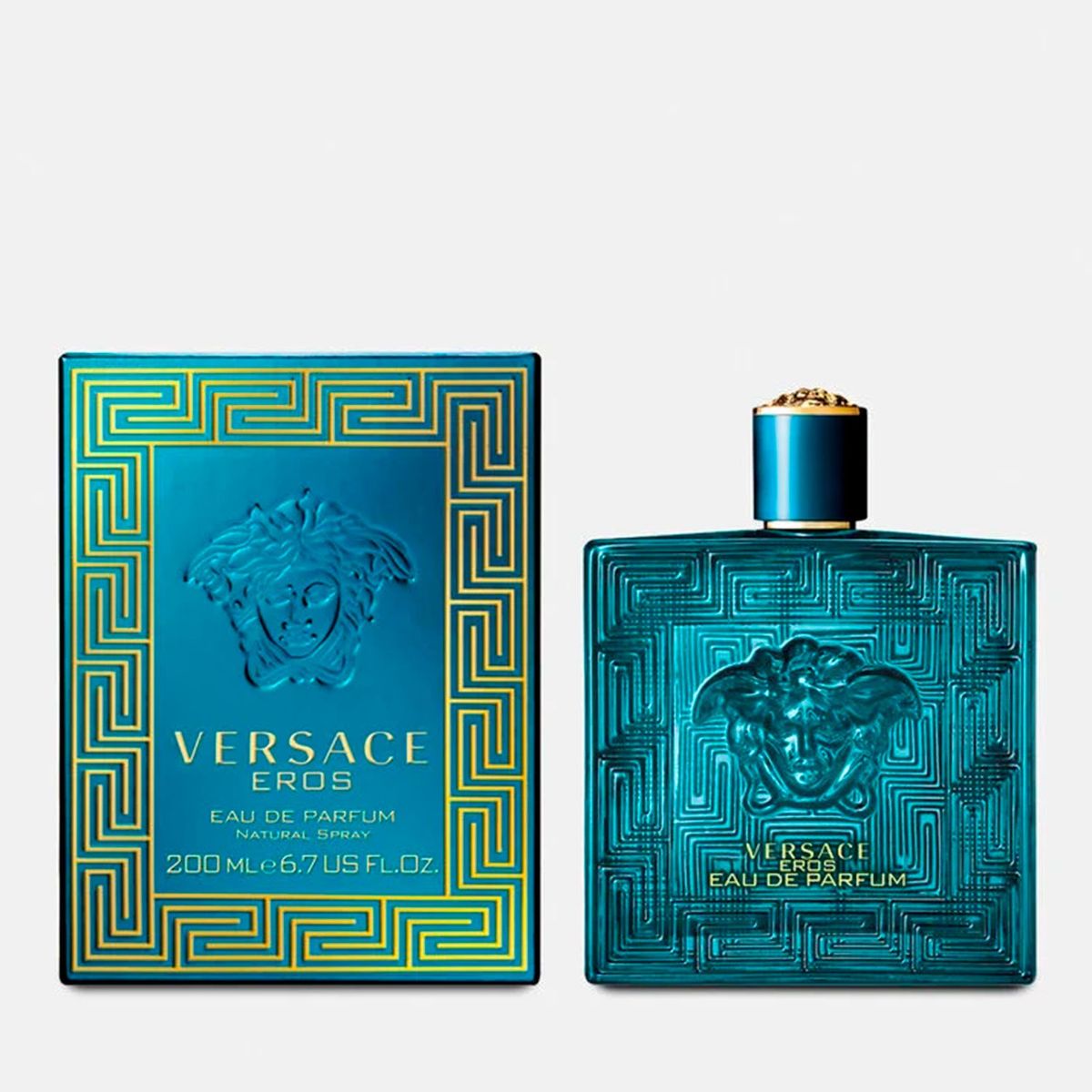 VERSACE - Perfume Hombre Eros Versace 200 ml Eau de parfum 