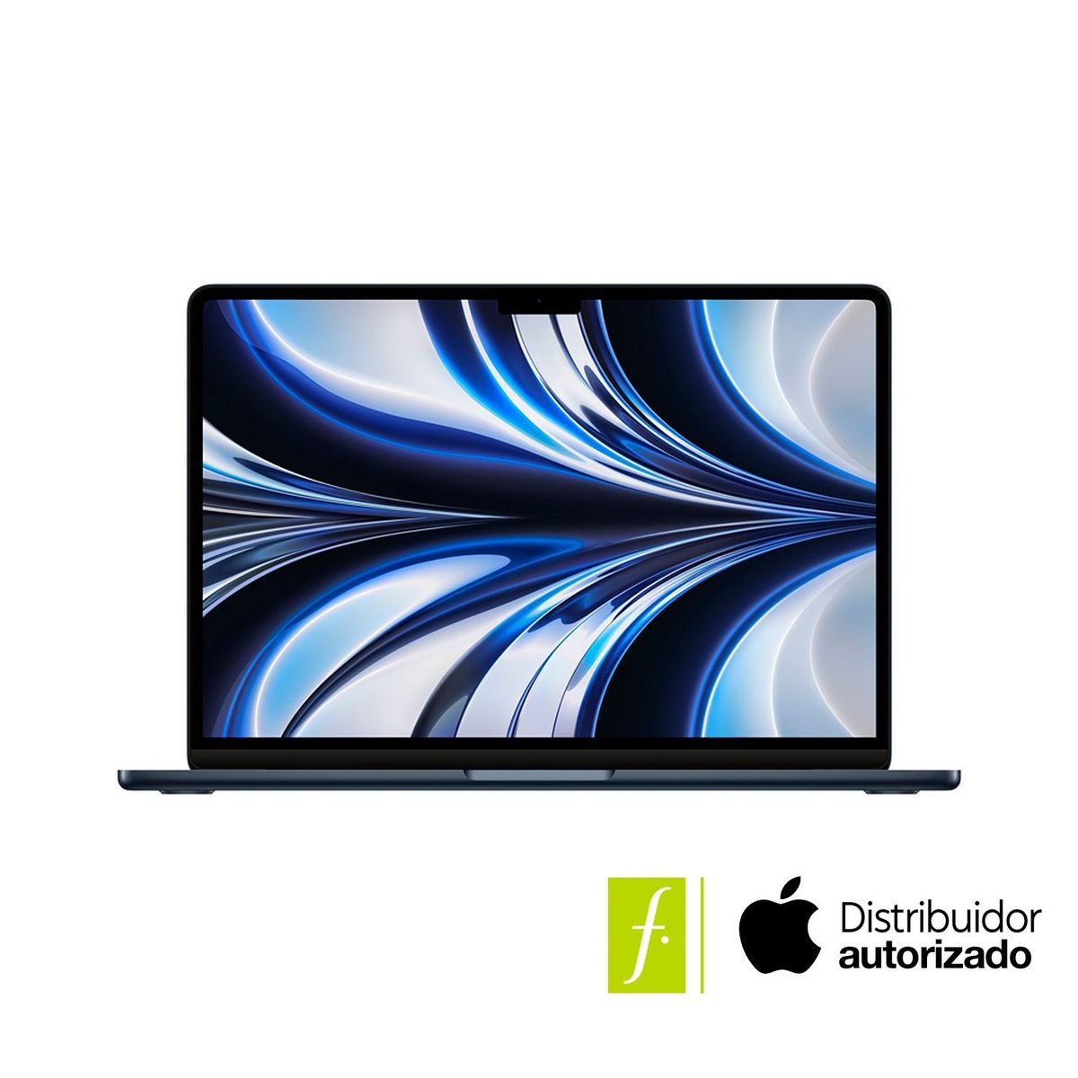 APPLE - MacBook Air Chip M2 13.6 pulgadas CPU 8 núcleos GPU 8 núcleos 256GB SSD MLXW3E/A 