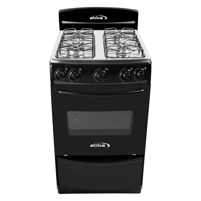 ABBA - Cocina a gas 4 quemadores AB 101-3N N