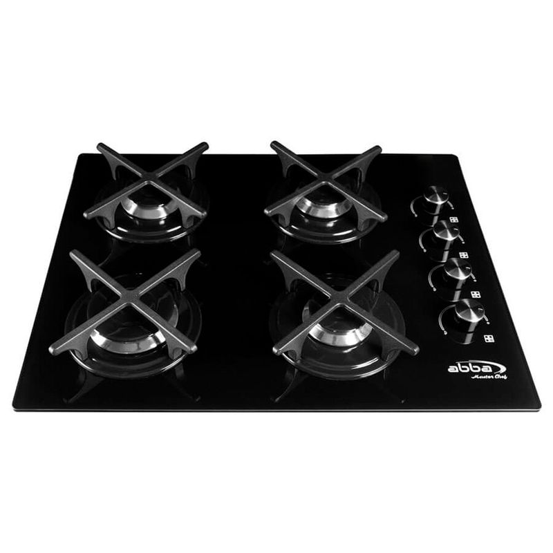 ABBA - Encimera Gas natural 4 quemadores CM 305 V4CN N