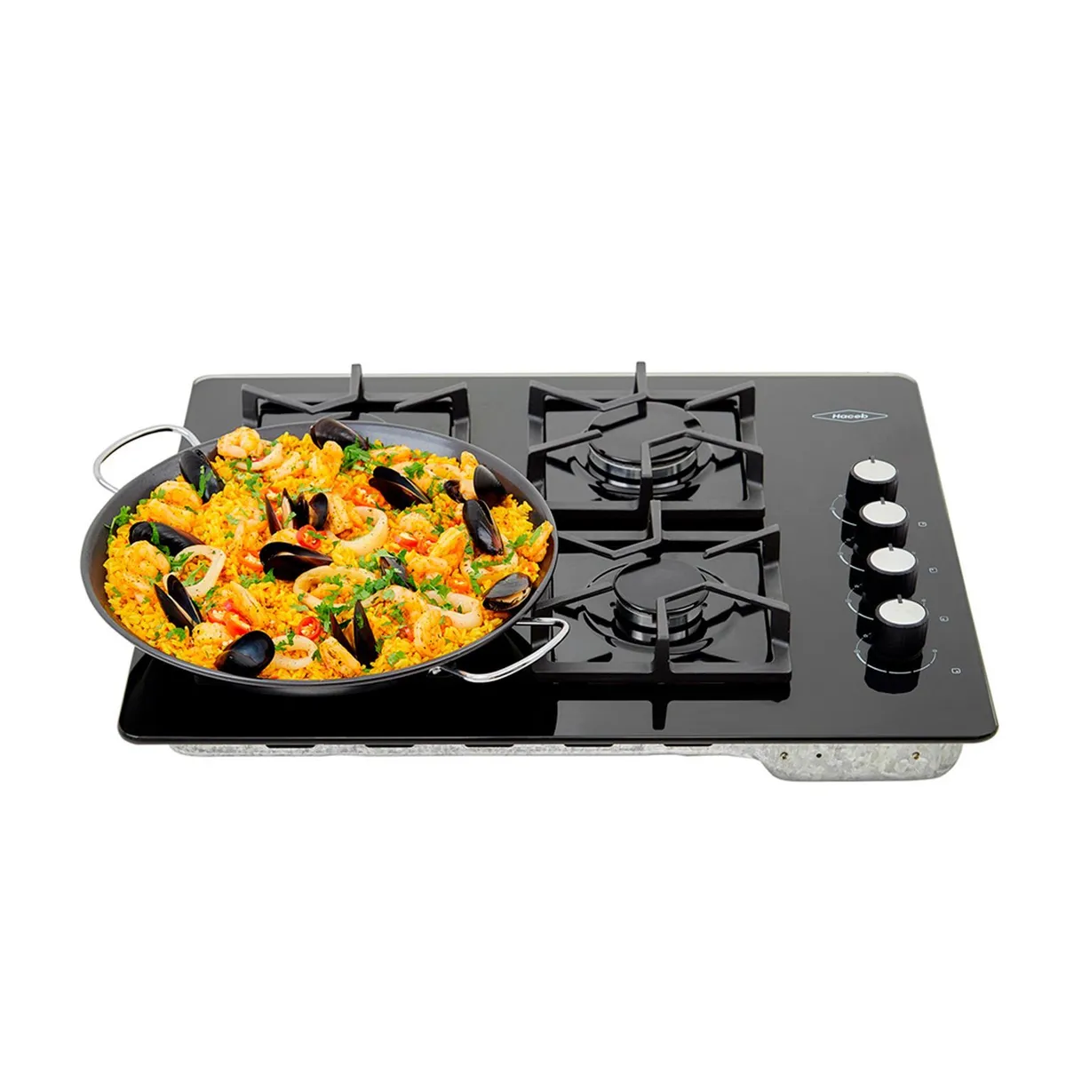 HACEB - Estufa Empotrable Haceb 4 puestos C66F4PCRGN