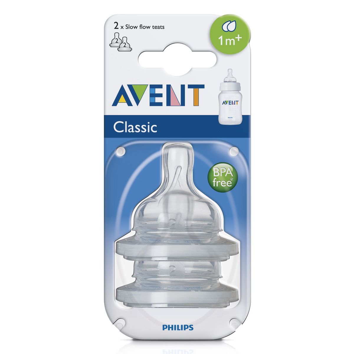 AVENT - Tetinas Flujo Lento x2 uinidades