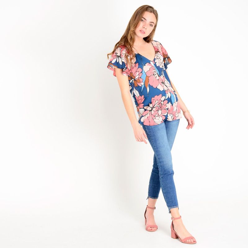 Esprit - Camisa Mujer Manga Corta Esprit