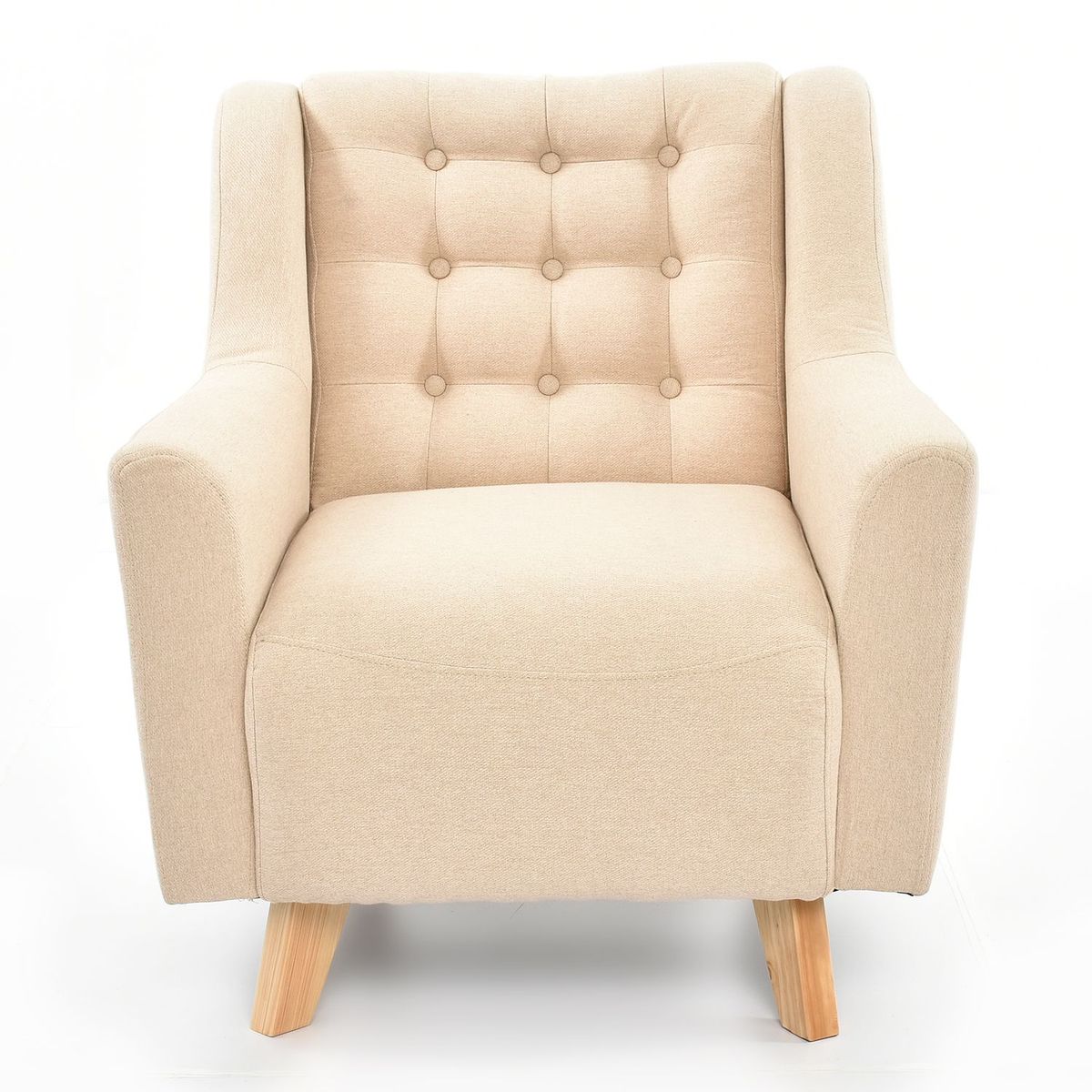 MICA - Poltrona Moderna Tela Andalucía 92 x 80 x 79 cm Mica - Mueble