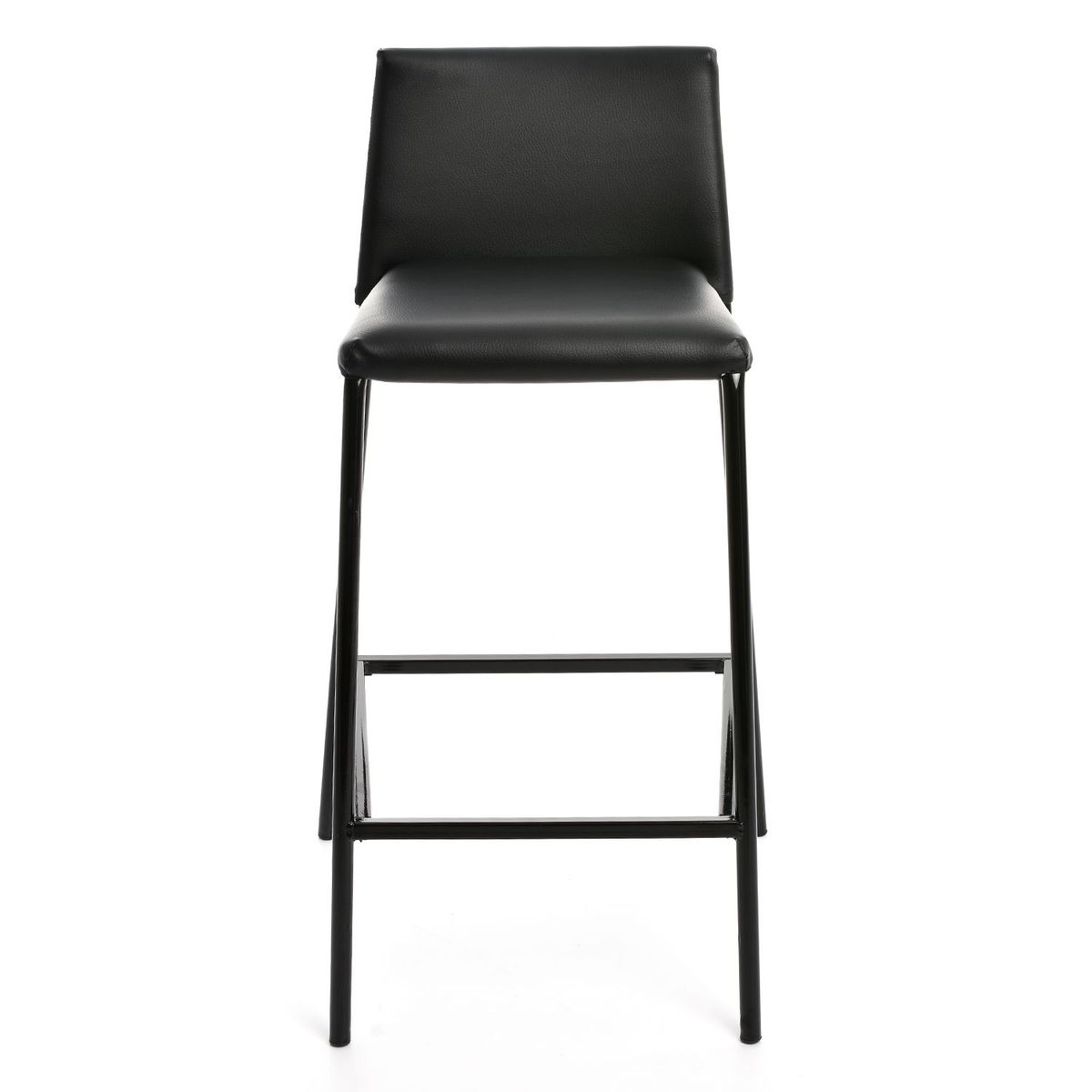 MICA - Silla de Bar Boston Negro Pu