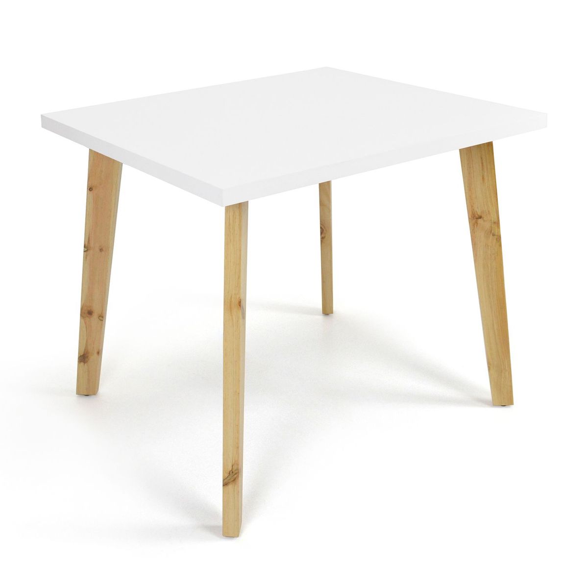 HOGAR VENECIA - Mesa de Comedor Moderna para 4 personas en Aglomerado MDP Rectangular Mica