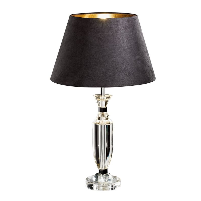 EGLO - Lámpara de Mesa Eglo Decorativa Moderna Pasiano Cristal 63 x 38 cm
