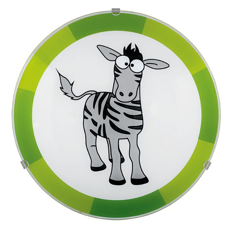 EGLO - Lámpara de Pared Eglo Infantil Cebra x 25 cm