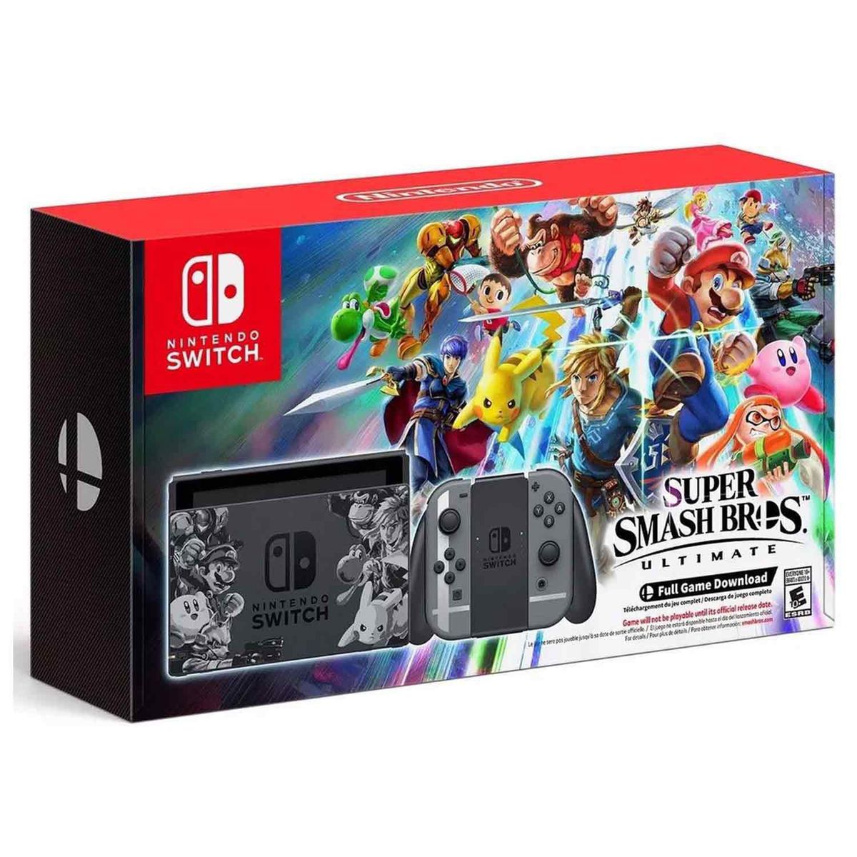 NINTENDO - Consola Nintendo Switch Super Smash Bros. Bundle 32GB