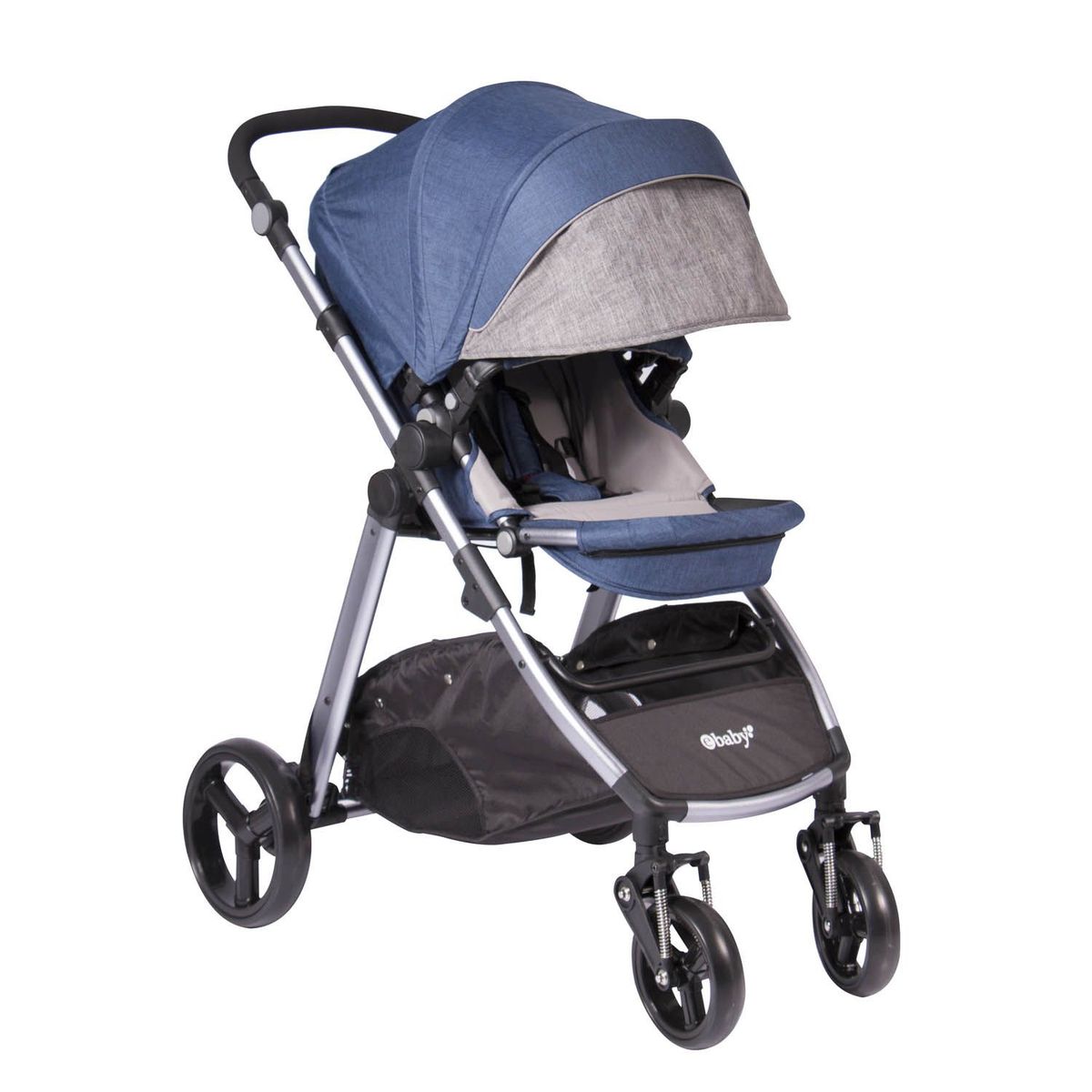 EBABY - Coche De Paseo Sarul Deluxe 165 Azul