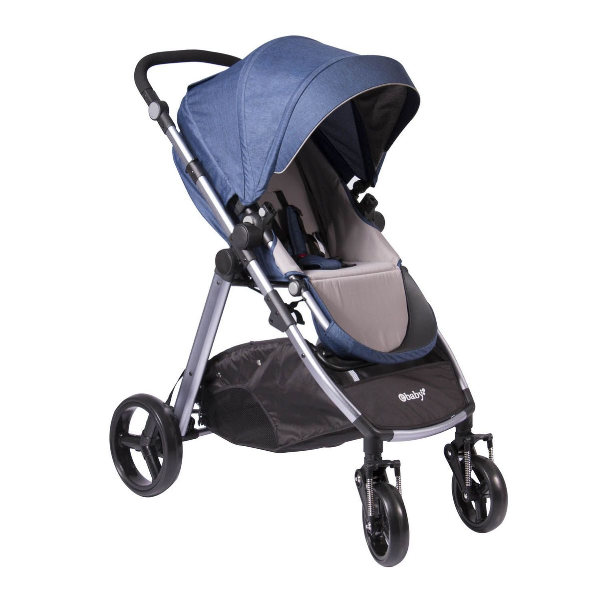 EBABY - Coche De Paseo Sarul Deluxe 165 Azul
