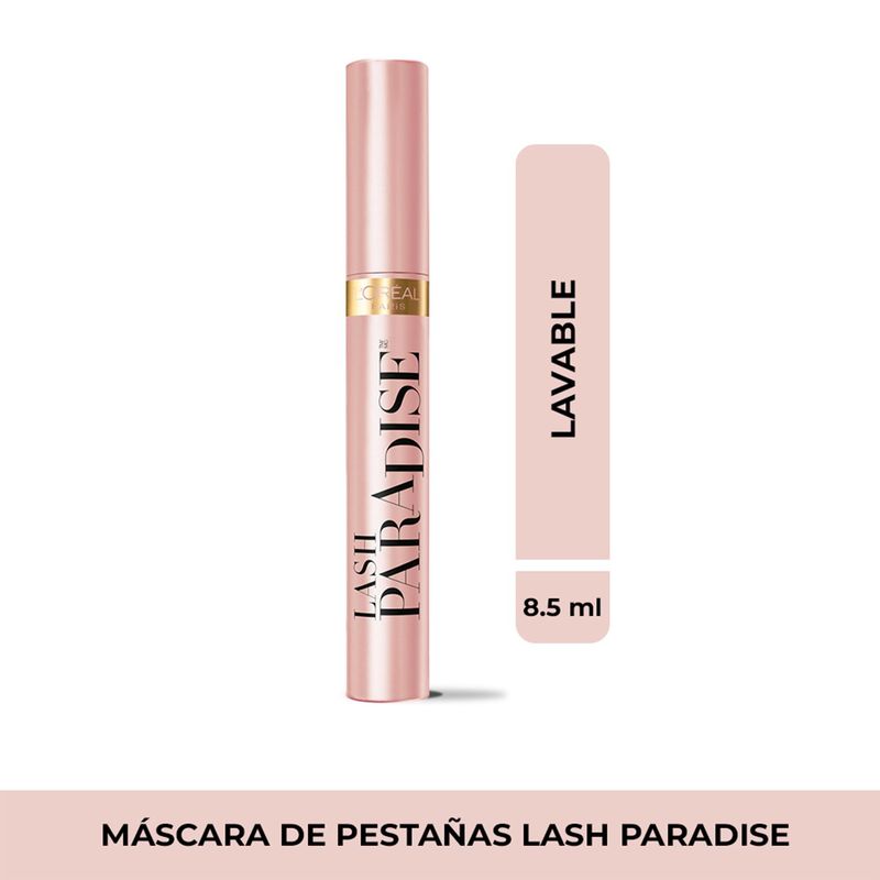 LOREAL PARIS - Pestañina Loreal Paris Air Voluminous Lash Paradise Lavable