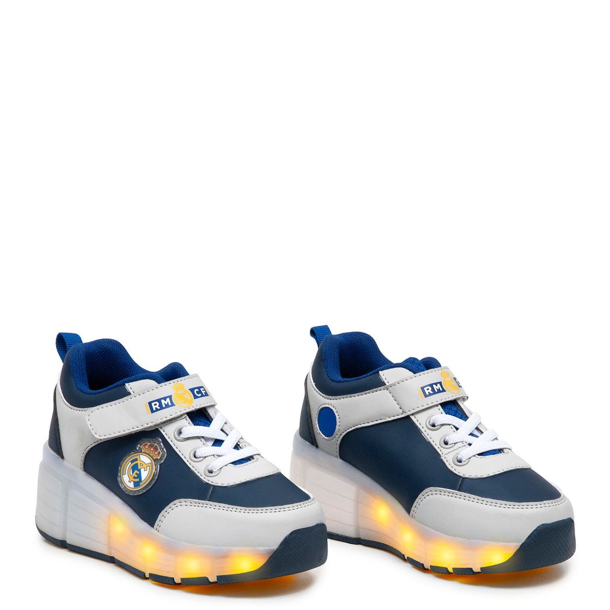 REAL MADRID - Tenis patín con Luces Real Madrid 33 Niño