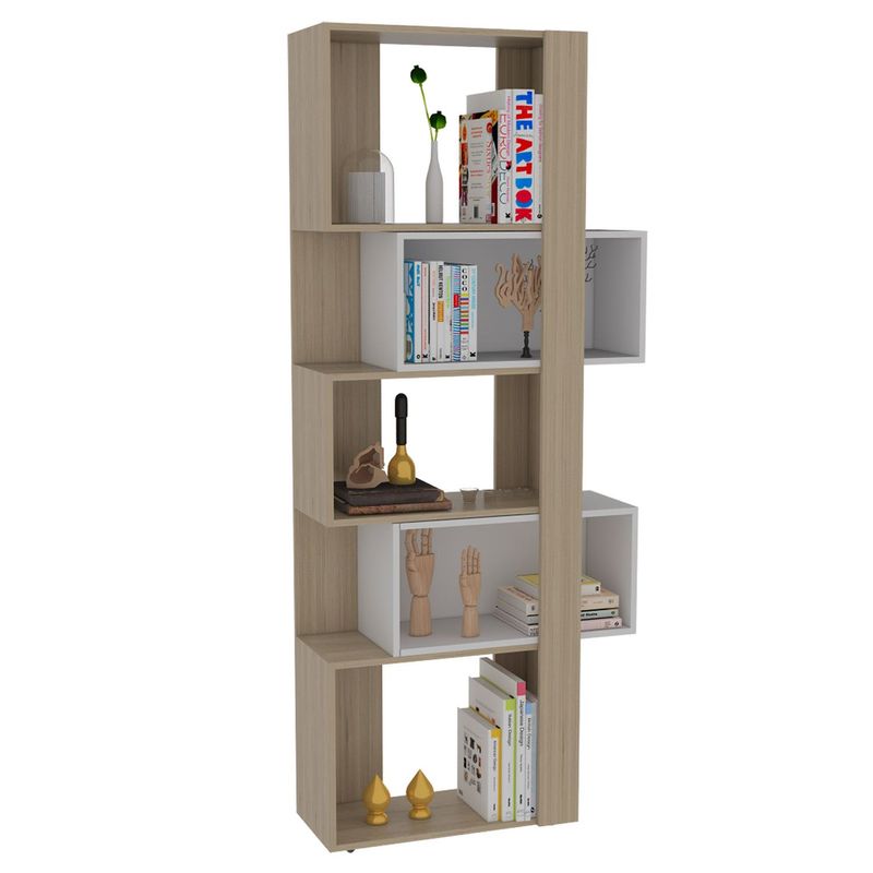 RTA MUEBLES - Biblioteca Acacia 180 X 60 X 28.6 cm Rovere / Bc Rta Muebles - Mueble