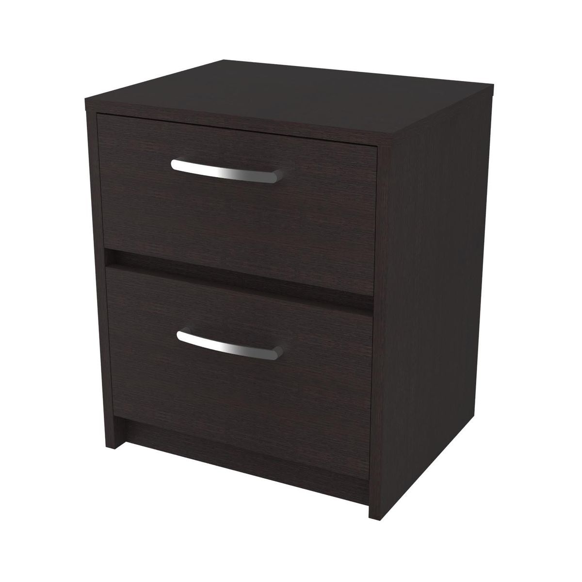 RTA MUEBLES - Mesa de Noche Moderna de 2 Cajones 40 x 32 cm RTA Muebles