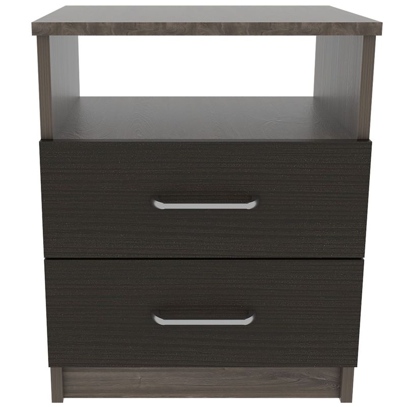 RTA MUEBLES - Mesa de noche Aglomerado 40 x 50 x 33 cm - Mueble