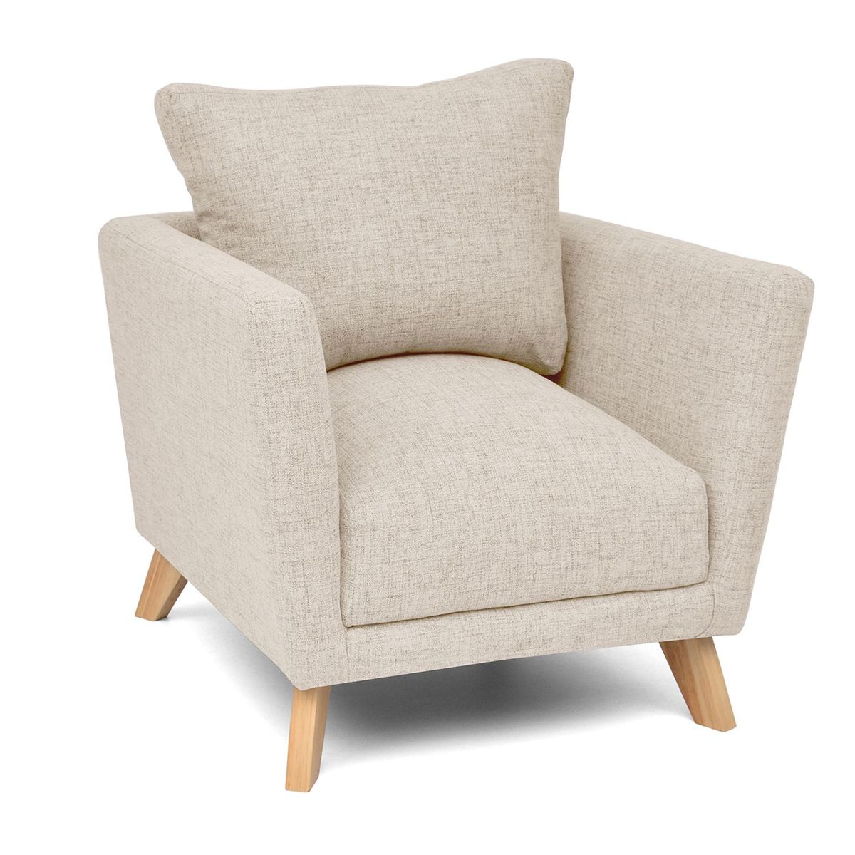 MICA - Poltrona Moderna Tela Túnez 90 x 80 x 80 cm Mica - Mueble