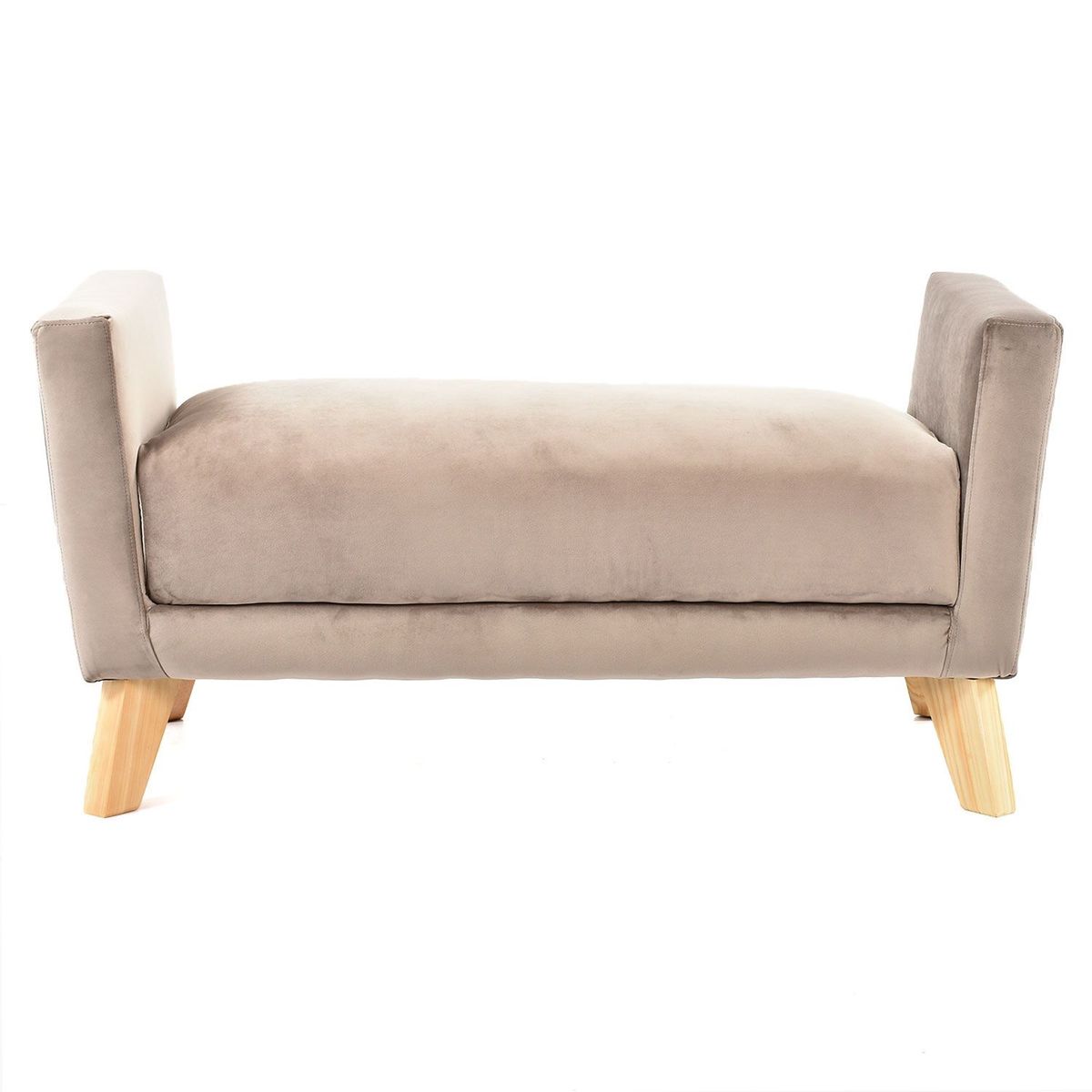 MICA - Puff Moderno en Tela 55 x 110 cm Mica 