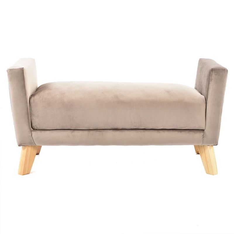 MICA - Puff Moderno en Tela 55 x 110 cm Mica 