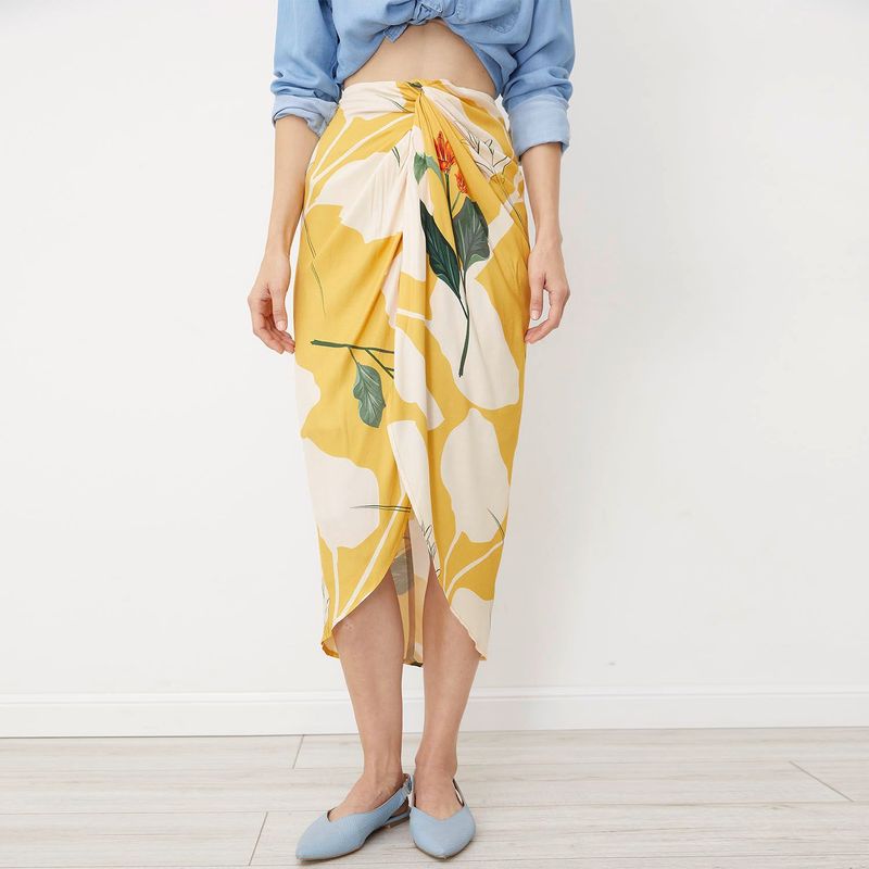 ANDRES OTAROLA - Falda Mediana Andres Otalora x Falabella Mujer