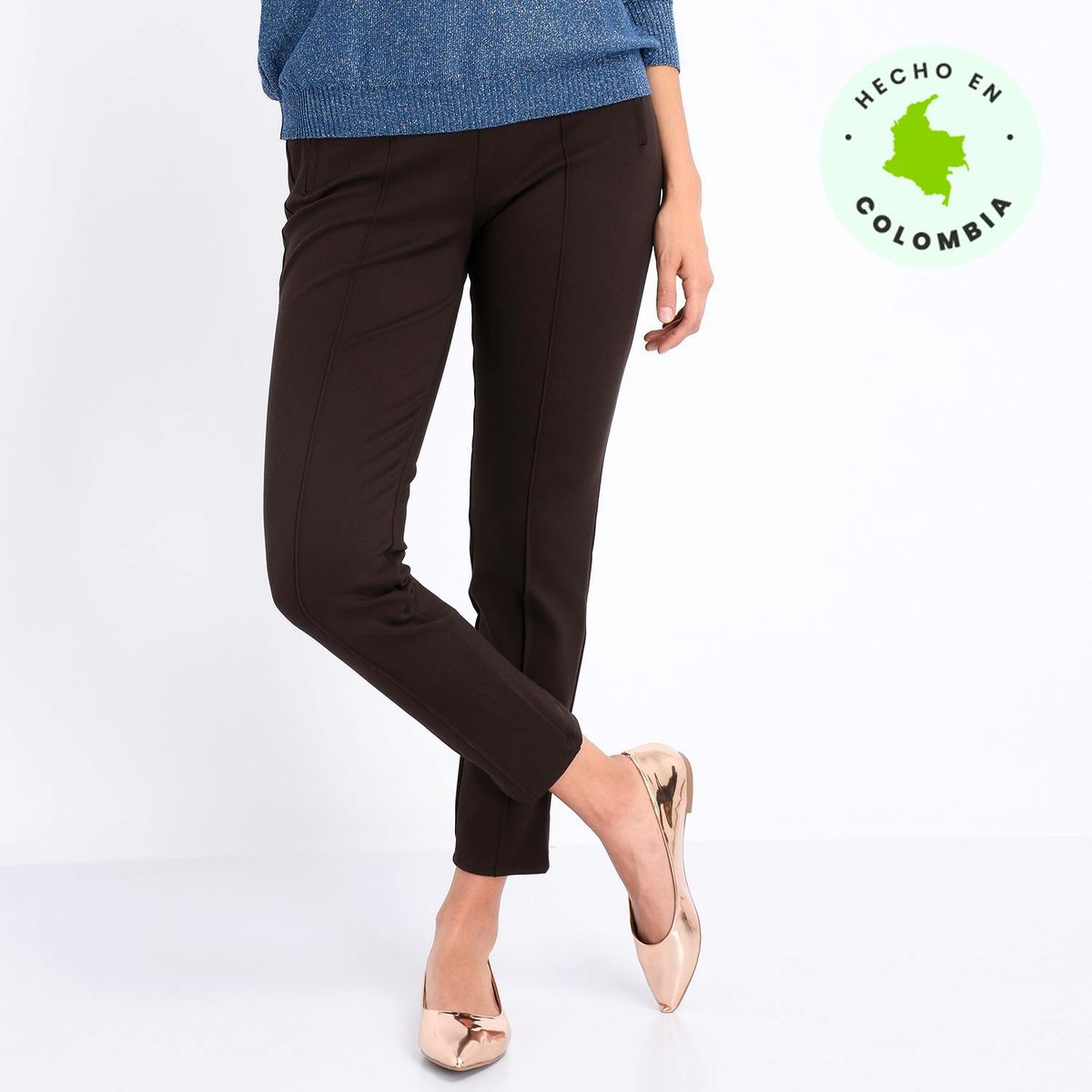 APOLOGY - Leggings Skinny Mujer Tiro alto Apology