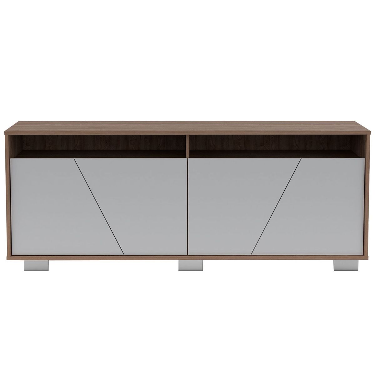 RTA MUEBLES - Mueble de Televisión Moderno de 1555 x 61 x 395 cm  para Televisores de Hasta 70 Pulgadas, RTA Muebles