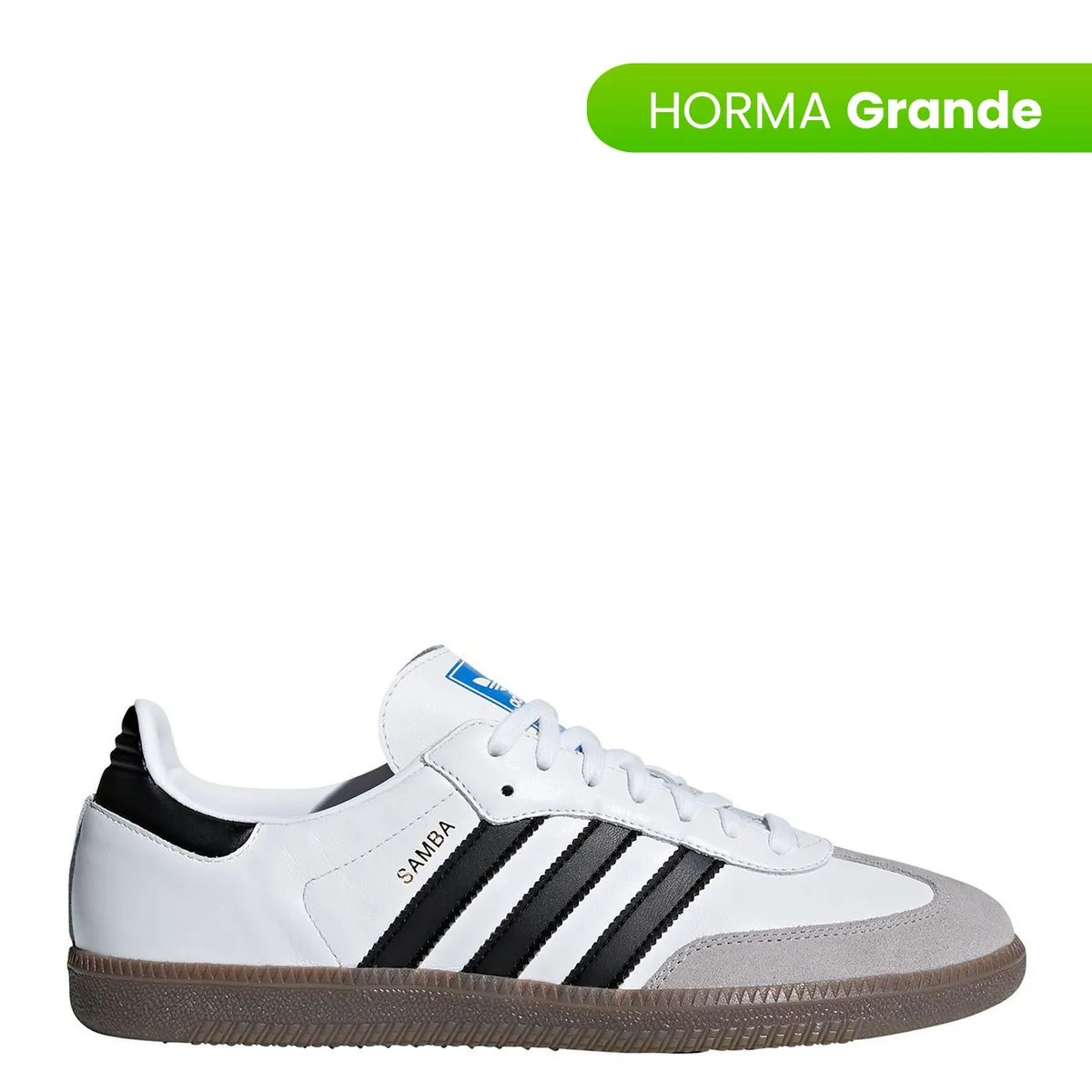 ADIDAS ORIGINALS - Tenis Adidas Originals Hombre Moda Samba OG Blanco Horma Grande