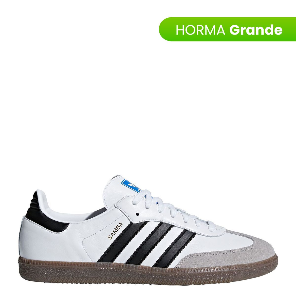 ADIDAS ORIGINALS - Tenis Adidas Originals Hombre Moda Samba OG Blanco Horma Grande