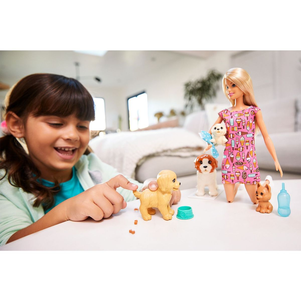 BARBIE - Barbie Familia Guardería Perritos