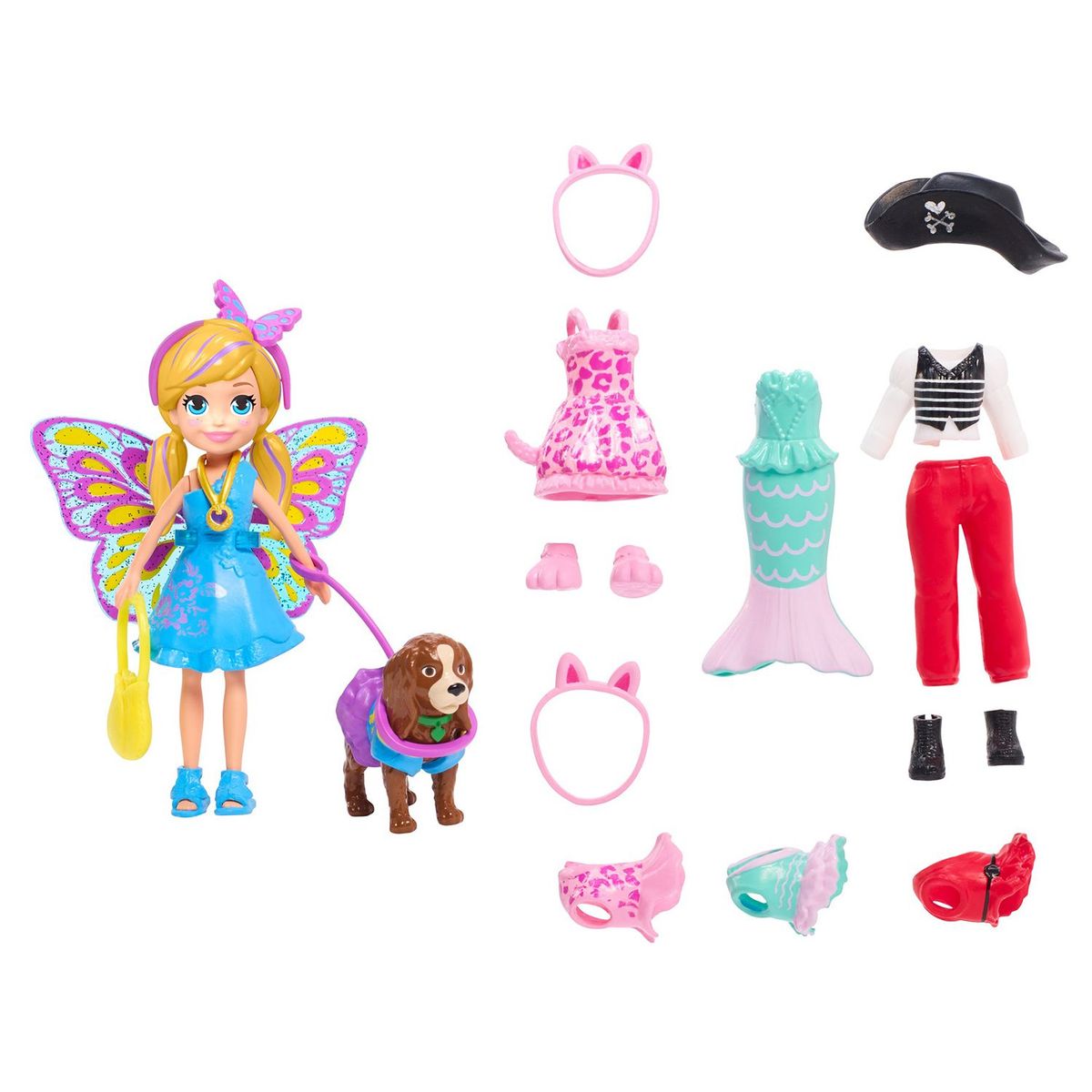 POLLY POCKET - Muñeca Polly Pocket Pack de Disfraces