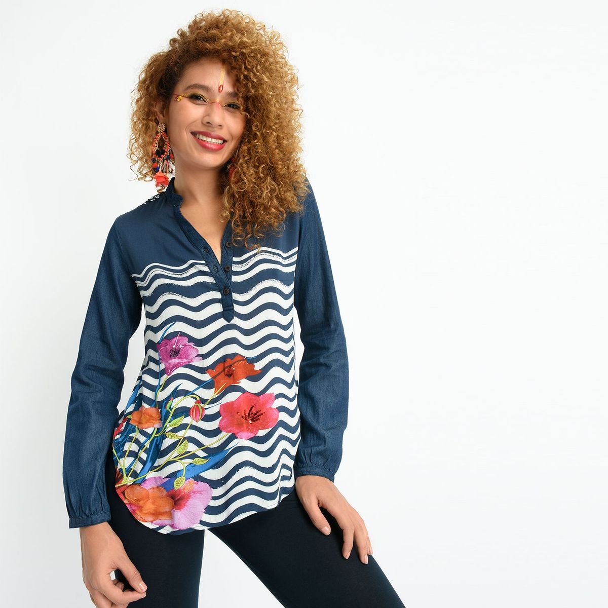 DESIGUAL - Blusa Liuba