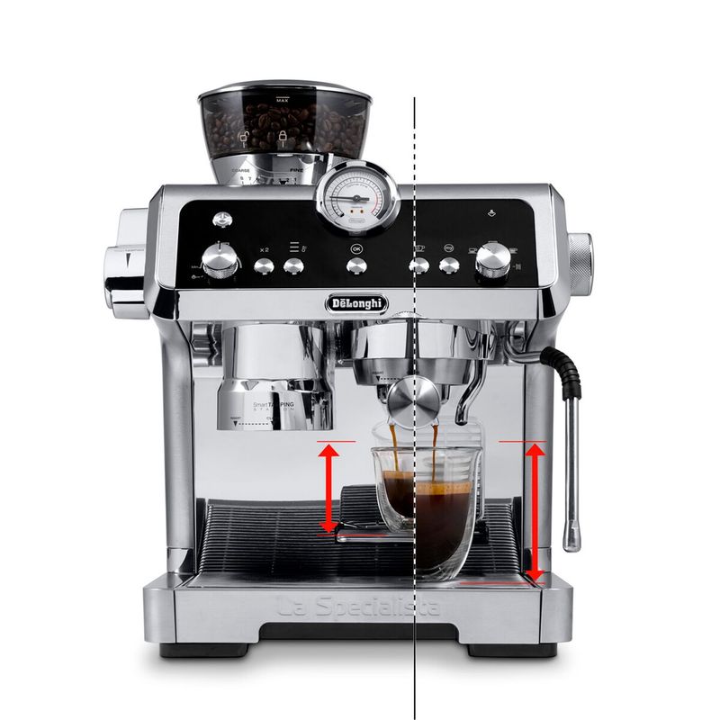 DELONGHI - Cafetera expresso Delonghi 60 Tazas 19 Bares Moledor Interno 