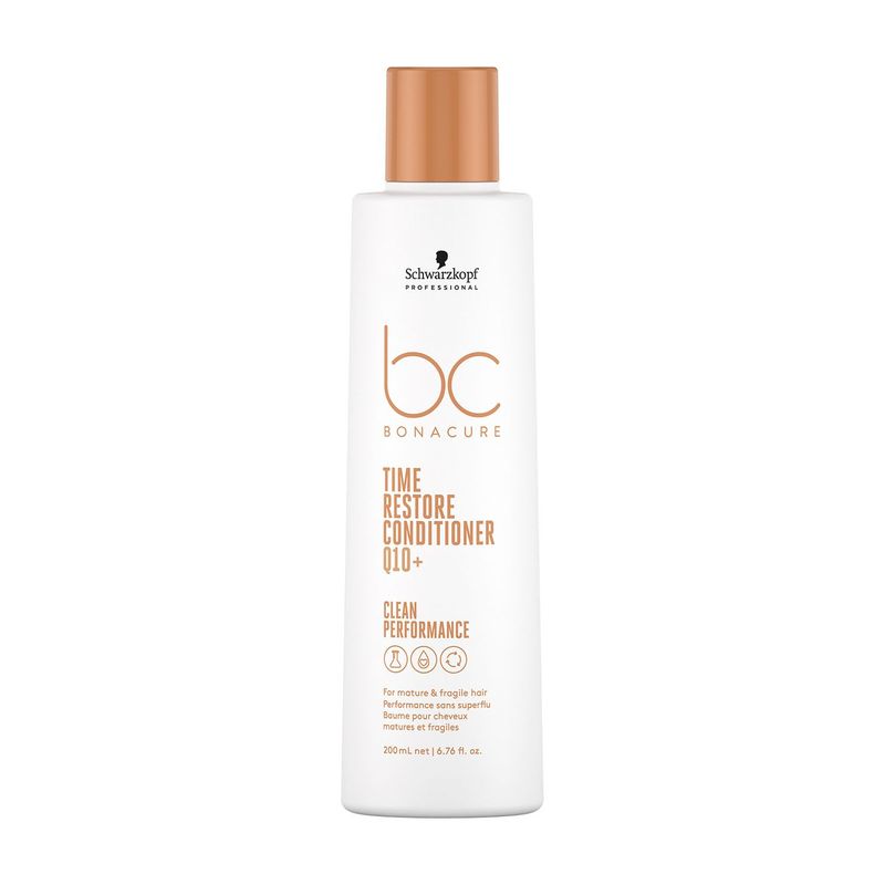 BONACURE BY SCHWARZKOPF - Acondicionador Bonacure Q10 Time Restore Antienvejecimiento 200 ml