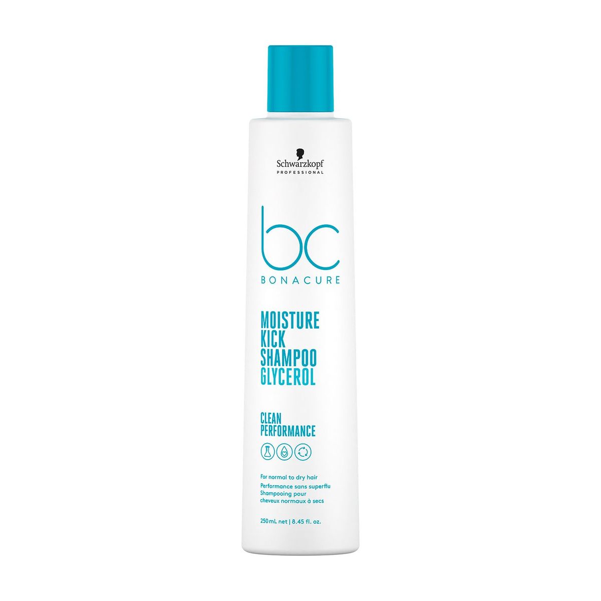 BONACURE BY SCHWARZKOPF - Shampoo Bonacure Moisture Kick Hidratación 250 ml