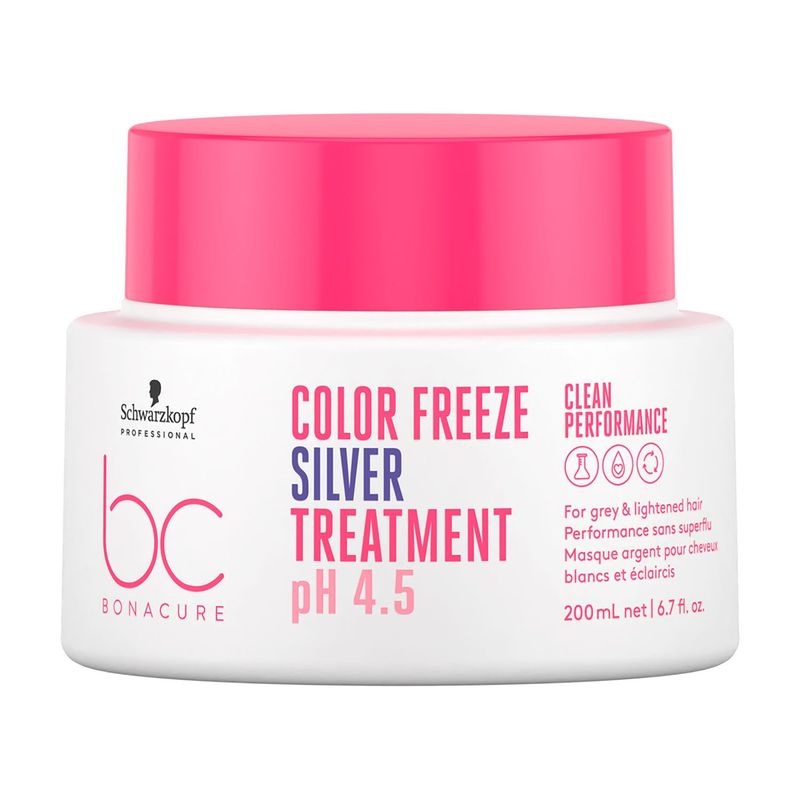 BONACURE BY SCHWARZKOPF - Tratamiento Bonacure pH4.5 Color Freeze Especial Canas 200 ml