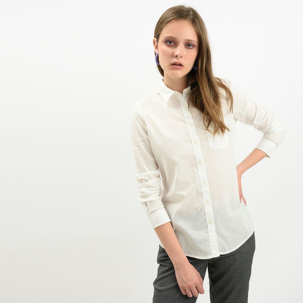  - Camisa Mujer Manga larga Gef