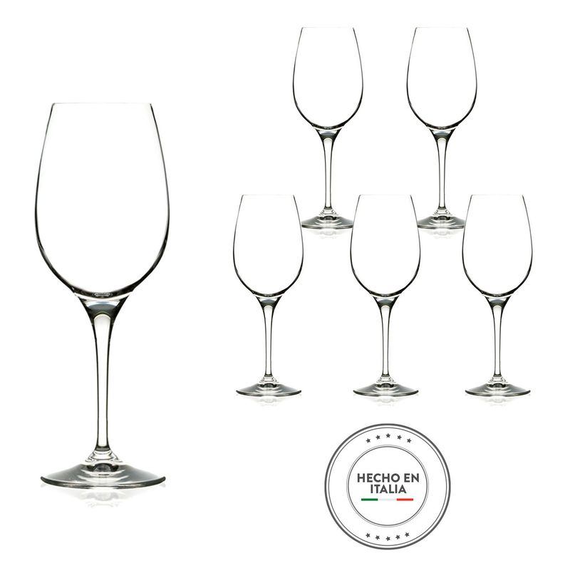 RCR - Copa de cristal RCR: para vino 6 piezas