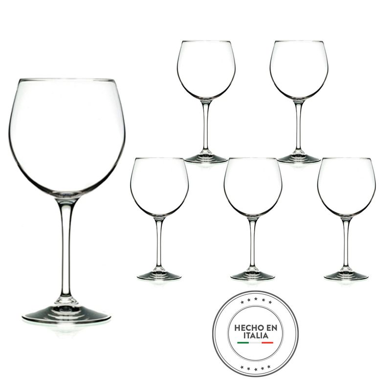 RCR - Copa de cristal RCR: para vino 6 piezas