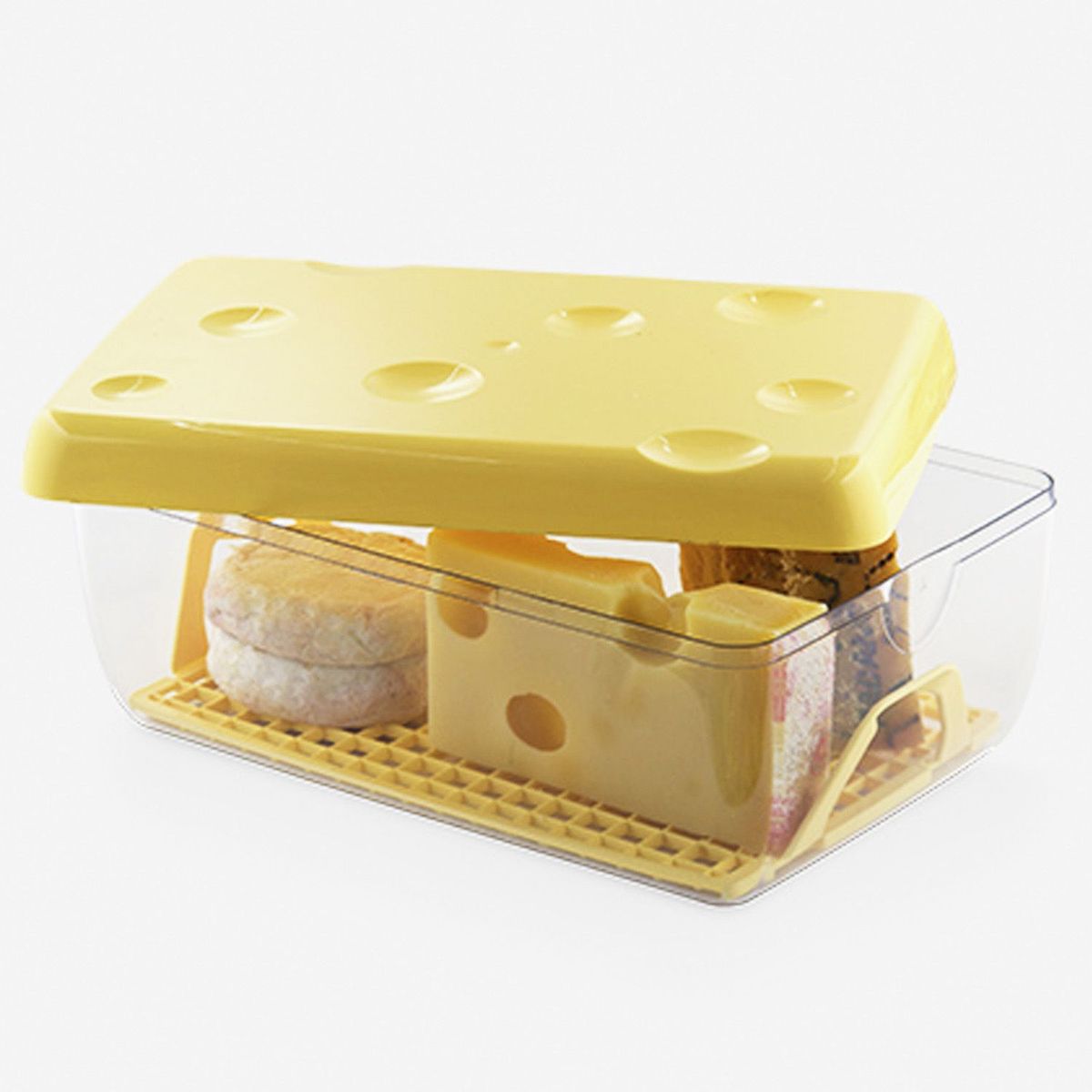 SNIPS - Quesera Con Tapa y Rejilla