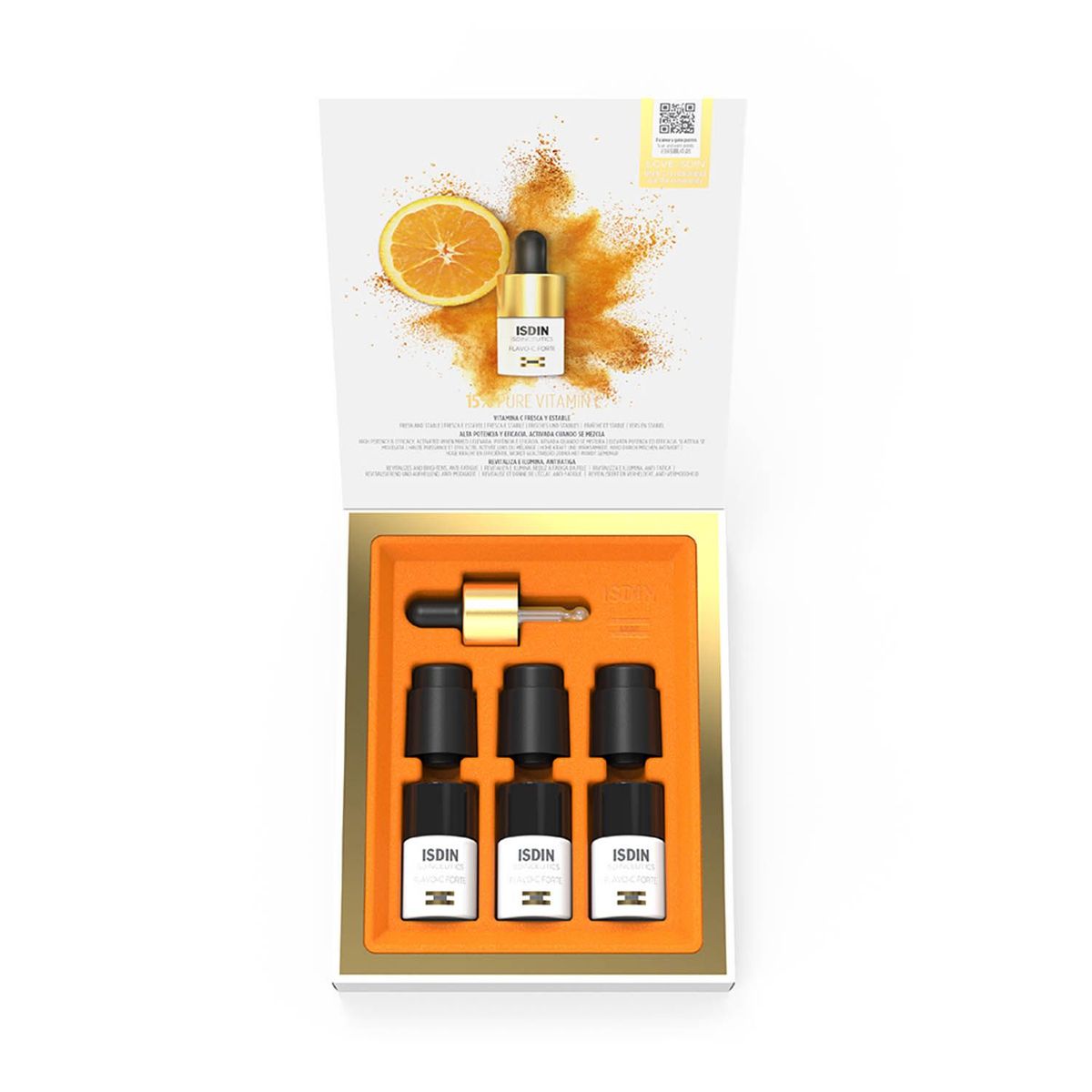 ISDIN - Set Sérum Isdinceutics Rejuvenate Flavo C Forte Isdin Incluye : 3 Unidades