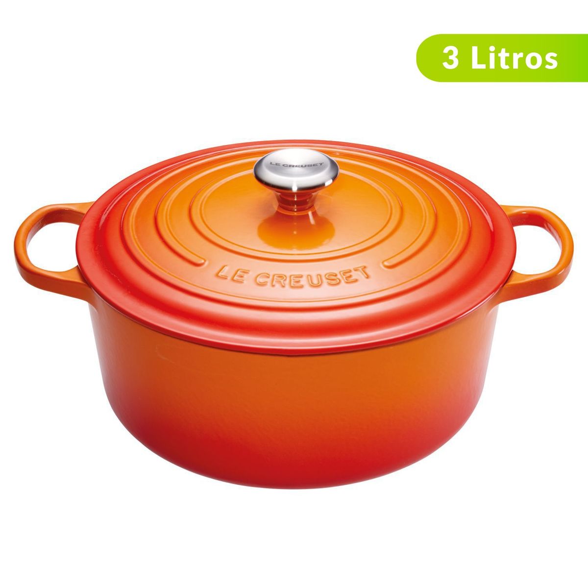 LE CREUSET - Olla Cocotte Le Creuset Hierro 3.3 lt