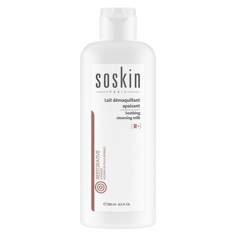 SOSKIN - Leche Limpiadora Soskin Soothing Cleansing Milk Desmaquilla con Delicadeza 250 ml