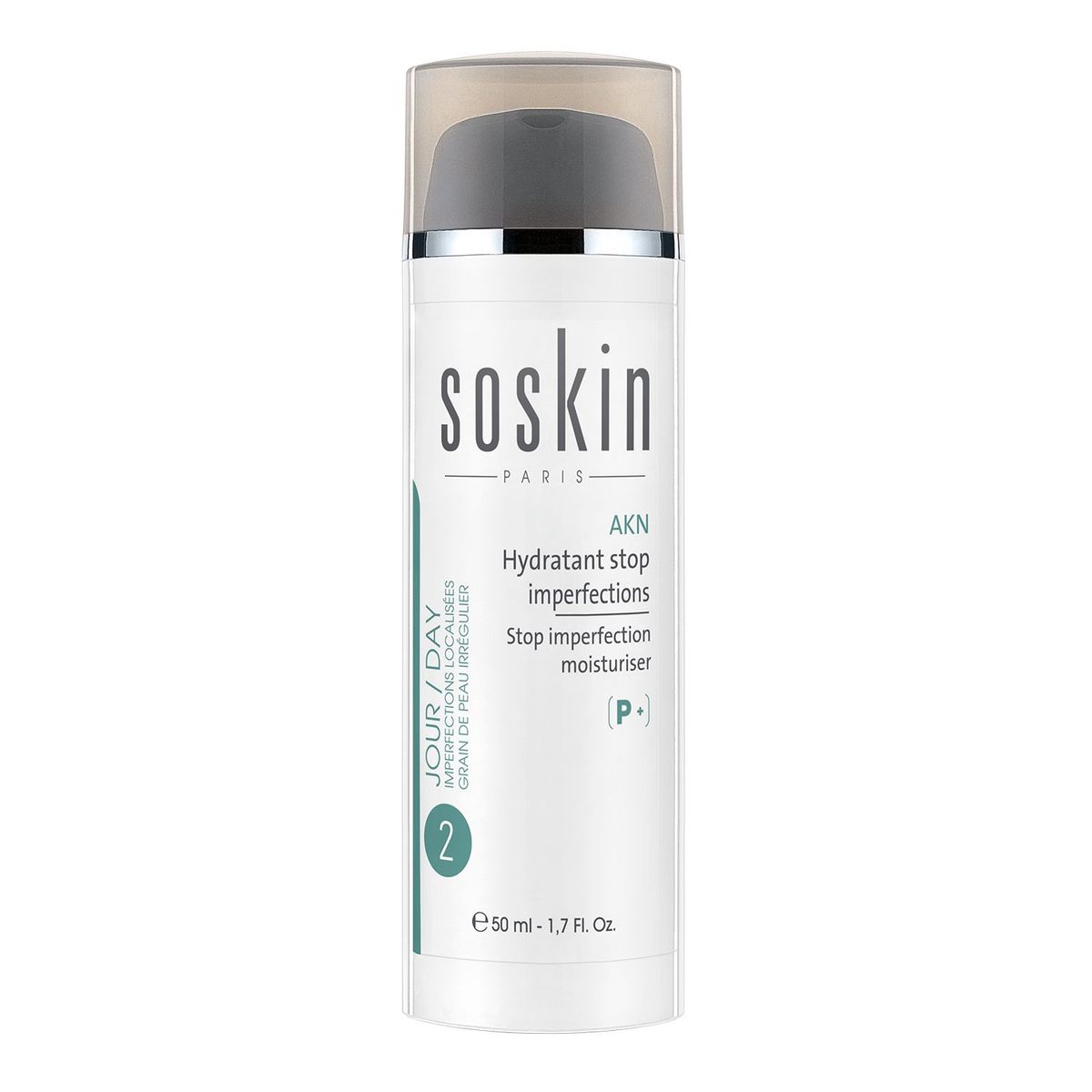 SOSKIN - Hidratante Facial Soskin Stop Imperfection Moisturizer [AKN] Para Pieles Acneícas 50 ml