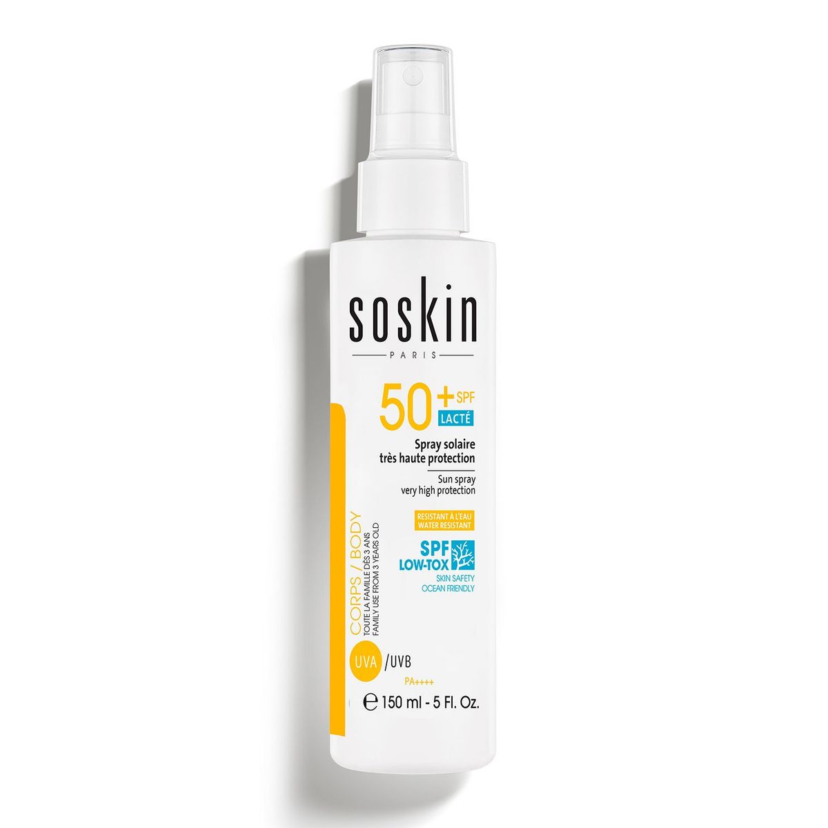 SOSKIN - Protector solar Soskin SPF50+ Sun Spray Very High Protection Alta Proteccion Para Toda La Familia 125 ml
