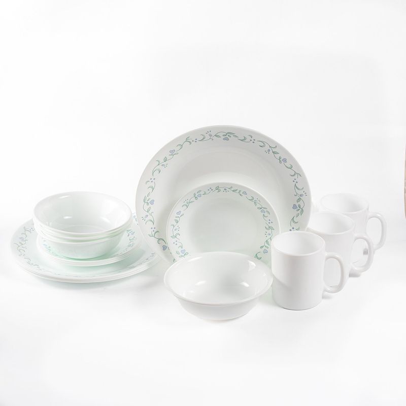 CORELLE - Vajilla Corelle: 4 Puestos 16 piezas Country Cottage